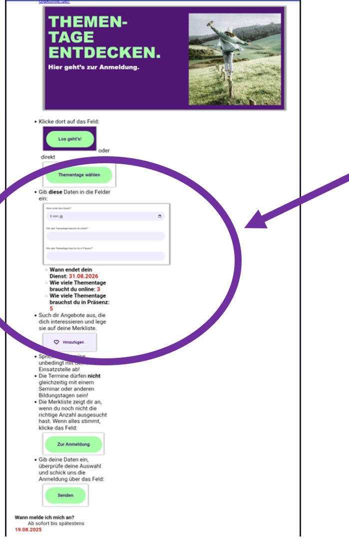 Screenshot Beispielbild2 Thementage